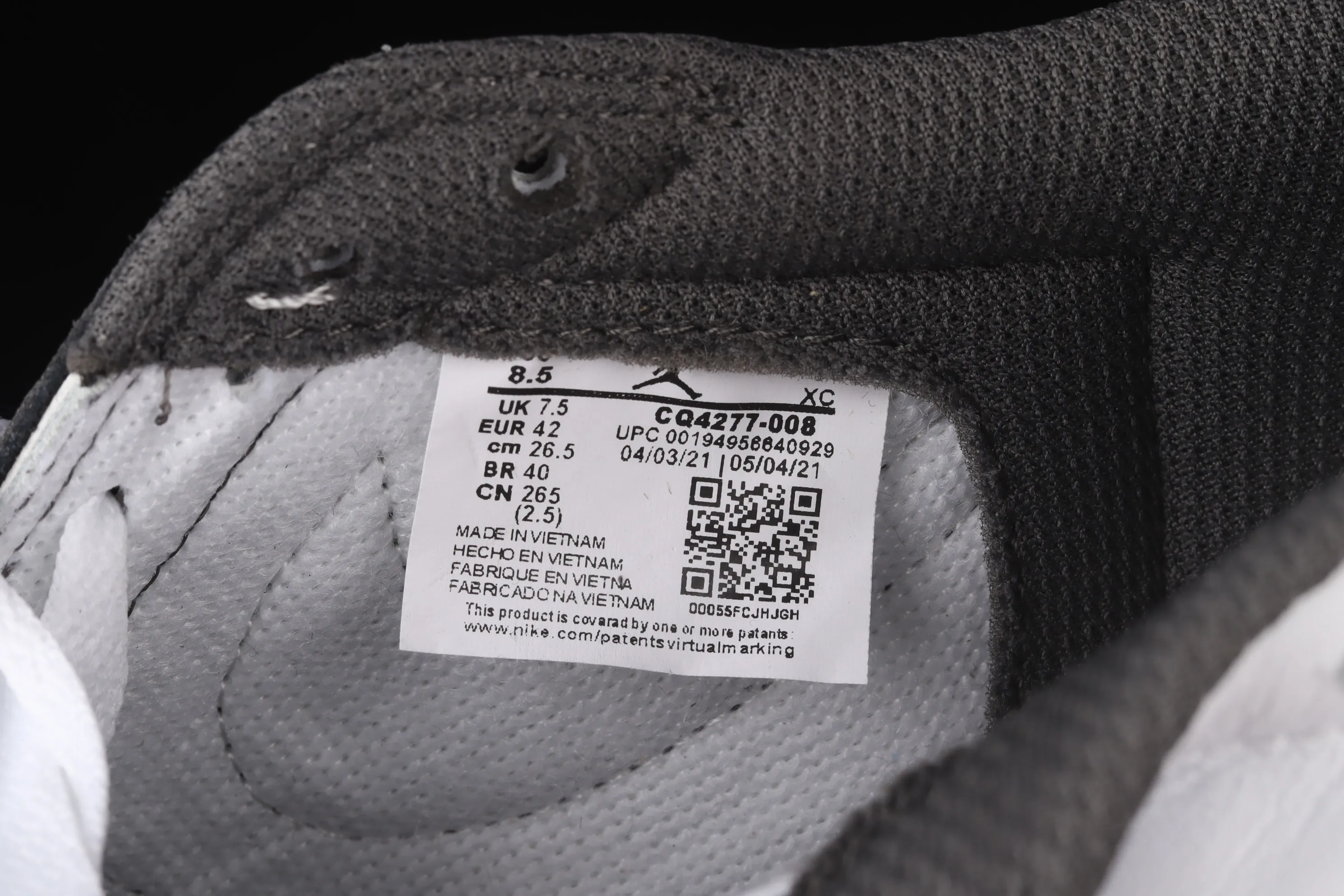 All Categories Air Jordan Jordan series basketball shoes Air Jordan 1 Low Cost-effective version Travis Scott x Fragment x Air Jordan 1 Low "Military Blue" AJ1 Joe 1 Lightning Undercut Low CQ4277-008